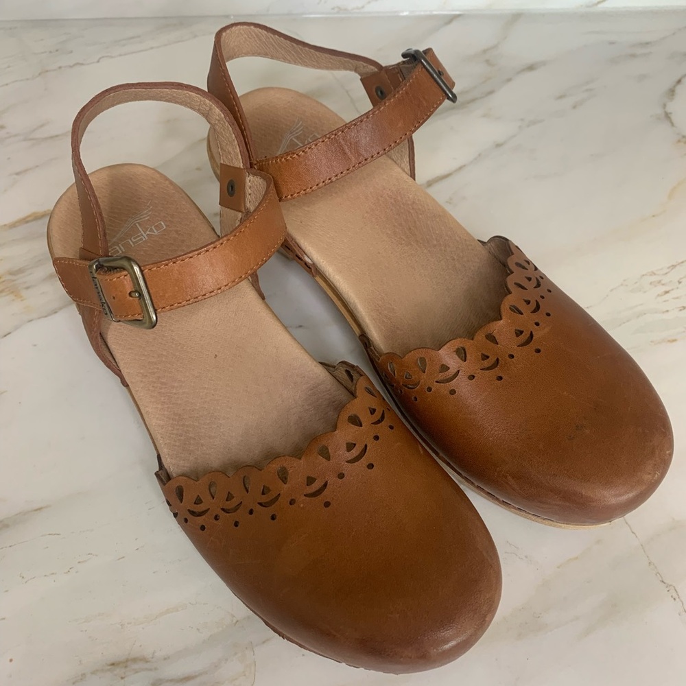 Dansko Brown Leather Women's Shoes
